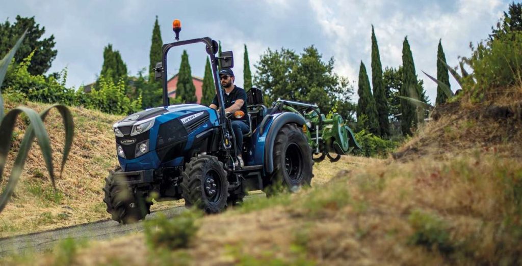 noticias maquinaria Landini fruticultura tractor REX4