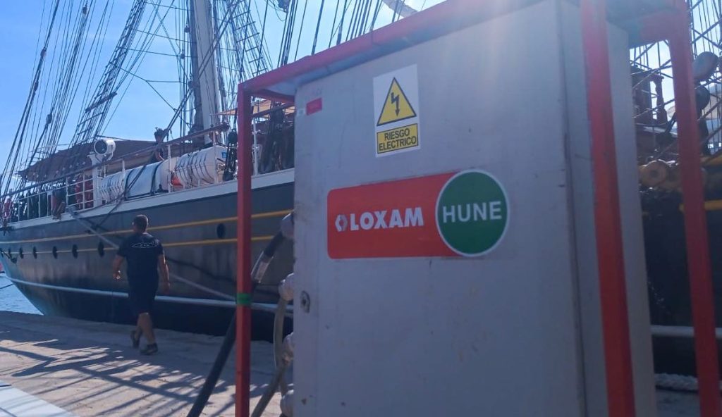 noticias maquinaria LoxamHune Power facilitará el suministro de electricidad en puertos de España