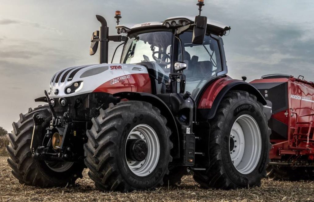 noticias maquinaria STEYR tractores ABSOLUT CVT