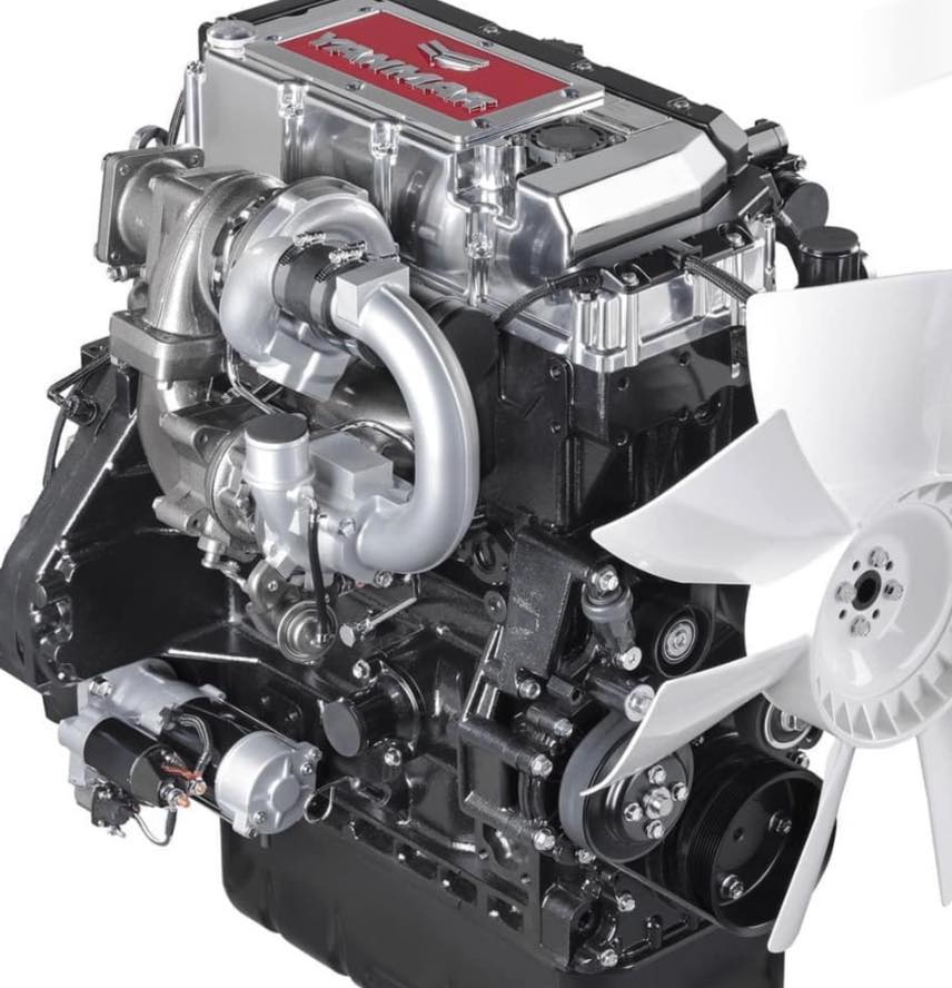 noticias maquinaria Yanmar desarrolla la serie 4TN107 de motores diésel de 4,6 L