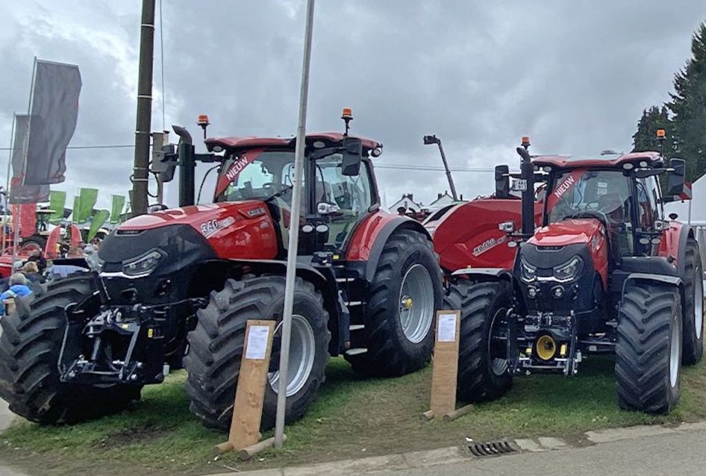 noticias maquianria Case IH en la feria de agricultura y silvicultura de Libramont