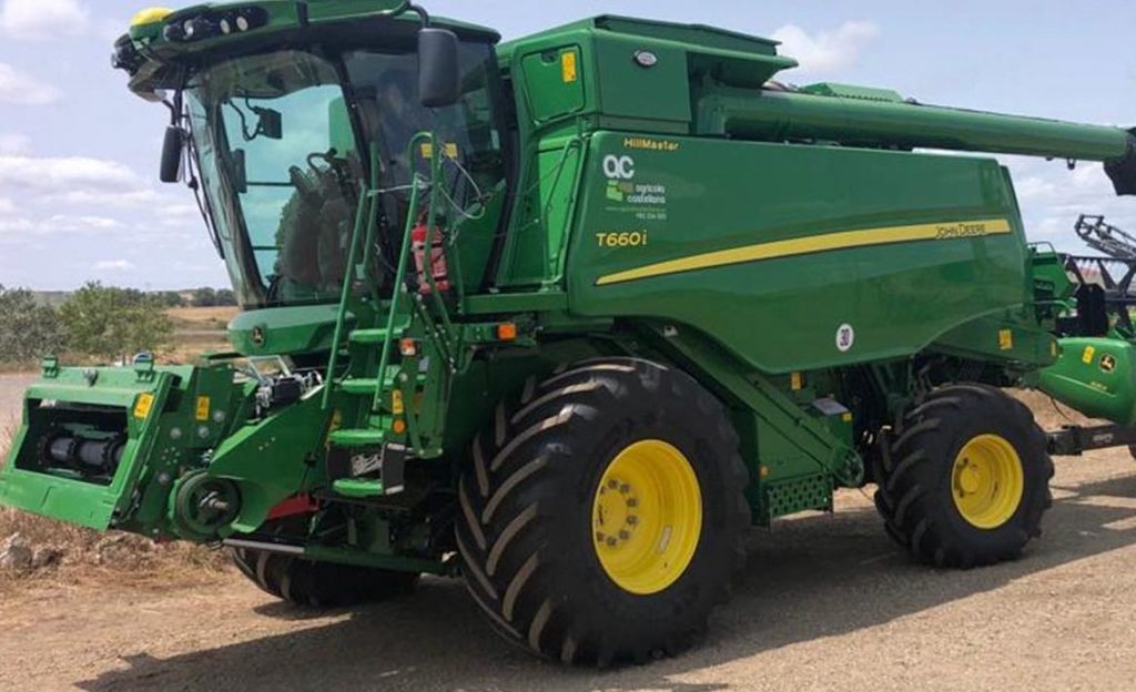 noticias maquinaria Comercial Agrícola Castellana cosechadora T660 HM