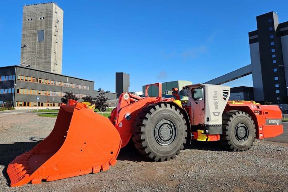 noticias maquinaria La mina Garpenberg de Boliden recibe el primer Toro™ LH518iB de Sandvik