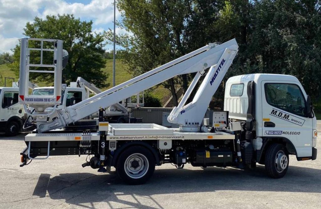 noticias maquinaria M.D.M. Service aumenta a 25 el número de plataformas de Multitel Pagliero