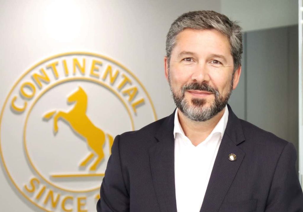 noticias maquinaria Pedro Teixeira nuevo director general de Continental Tires España