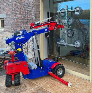 noticias maquinaria Spain Crane presenta los los Robots Cristaleros KS Shulten