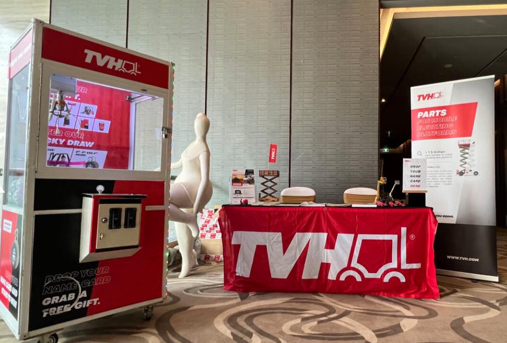 noticias maquinaria TVH patrocinador oficial de la Conferencia IPAF Asia 2023