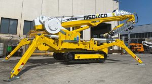 noticias maquinaria Una plataforma Ragno XTJ 52+ Spider de Palazzani de Mediaco Aquitaine Sud