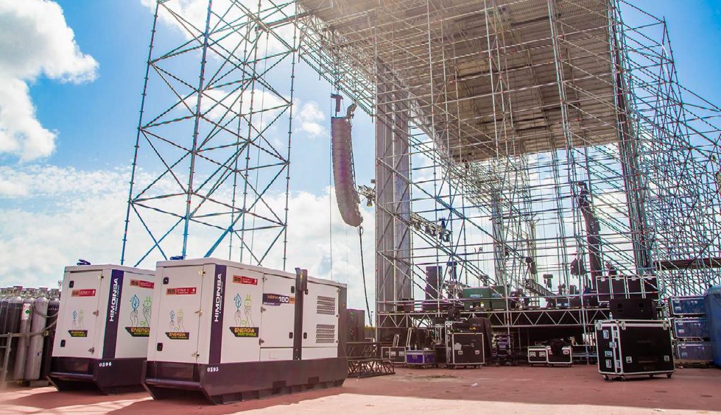 noticias maquinaria himoinsa Fan Futura Fest