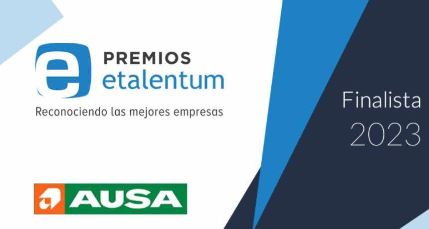 noticias maquinaria AUSA ha sido reconocida en los Premios Etalentum