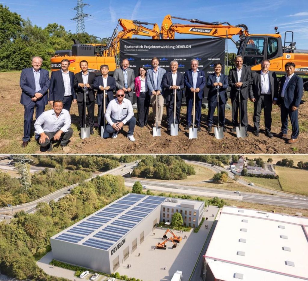 noticias maquinaria DEVELON lleva a cabo su ceremonia de inauguración de Mannheim
