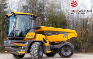 noticias maquinaria El Revotruck de Mecalac premiado en los Red Dot Design Awards