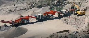 noticias maquinaria Finanzauto tren de machaqueo Sandvik