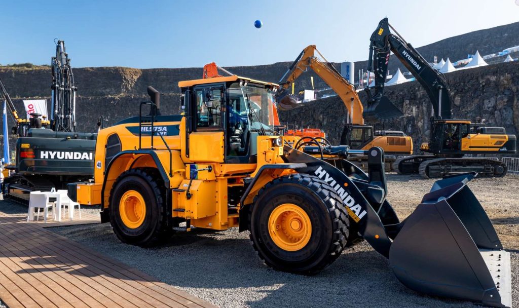 noticias maquinaria HD Hyundai Construction Equipment Europe en Steinexpo 2023