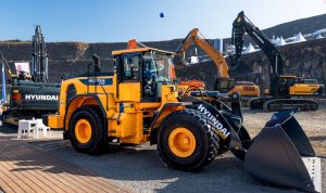 noticias maquinaria HD Hyundai Construction Equipment Europe en Steinexpo 2023