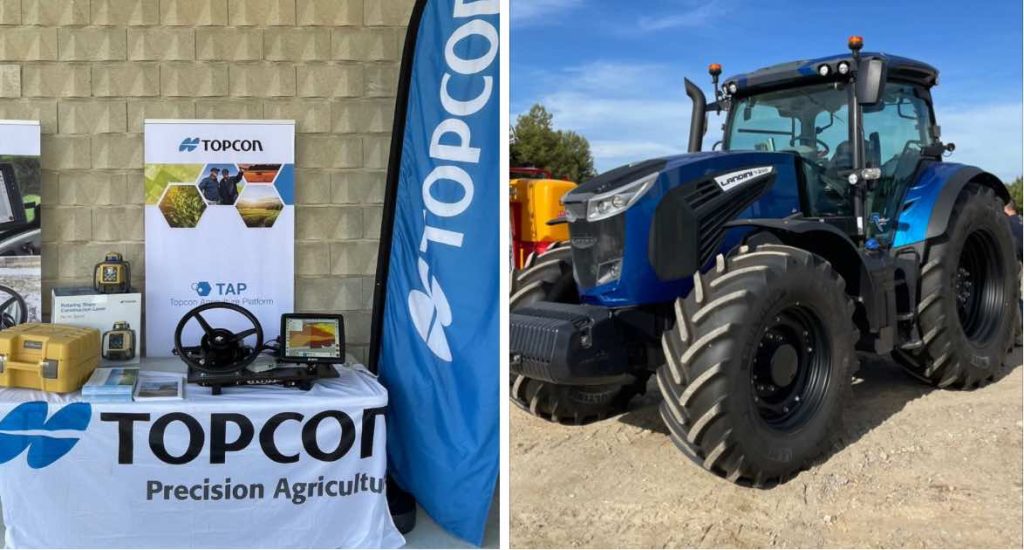 noticias maquinaria Jornadas de puertas abiertas de Landini en colaboración con Topcon
