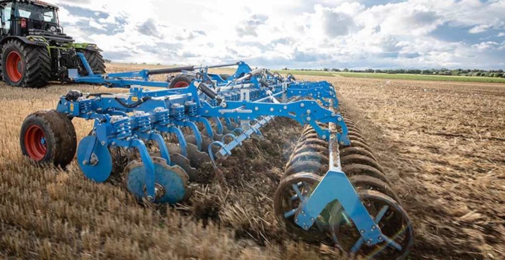 noticias maquinaria LEMKEN presenta la grada Rubin 10 de diez metros de ancho