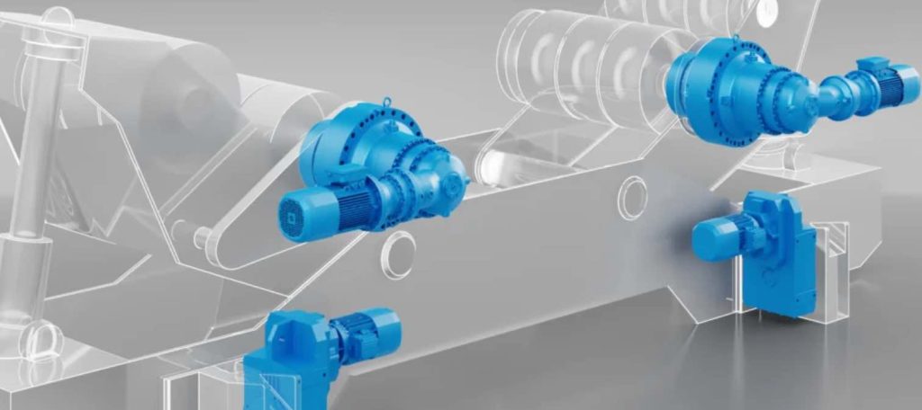 noticias maquinaria Serie 300 y ACU de Bonfiglioli para el accionamiento de viradores