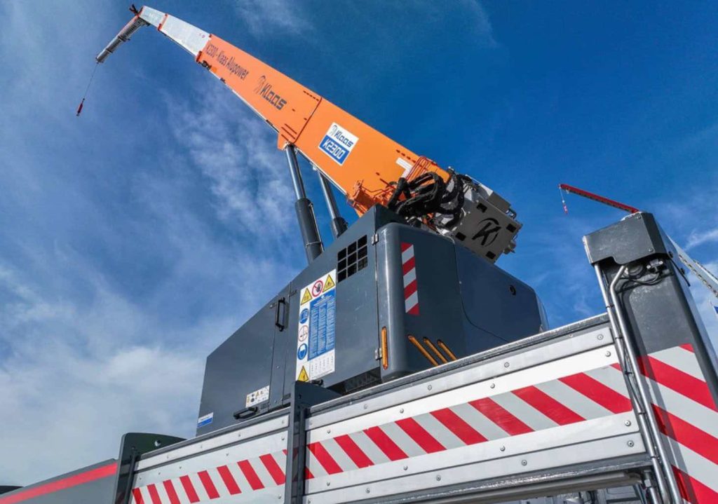 noticias maquinaria Spain Crane nos presenta la grúa K2300 de Klaas