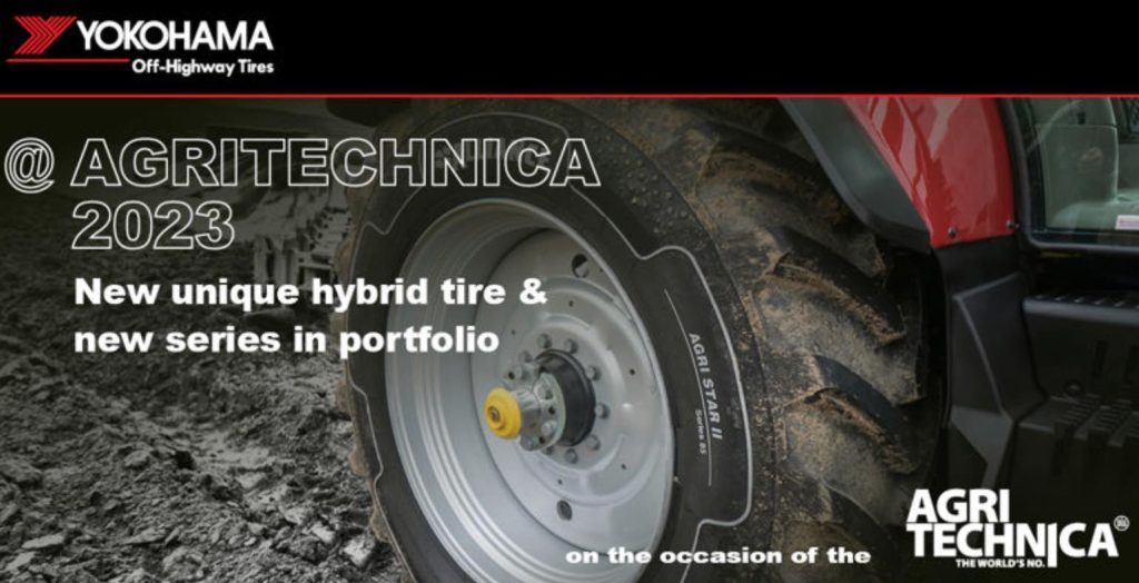 noticias maquinaria Yokohama Off-Highway Tires en Agritechnica 2023
