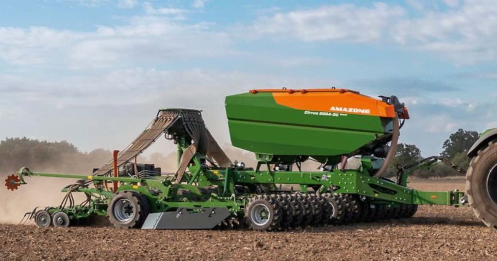 noticias maquinaria AMAZONE presenta la nueva sembradora arrastrada Cirrus 9004-2C Grand