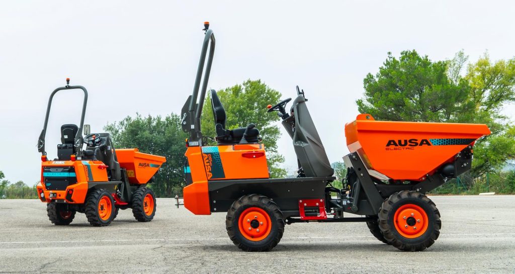 noticias maquinaria AUSA aumenta su gama de dumpers eléctricos en Smopyc