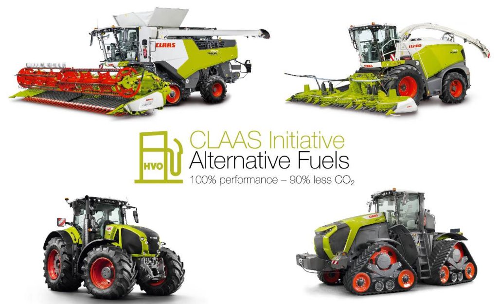 noticias maquinaria CLAAS_ Aprobación para el uso de combustible renovable HVO
