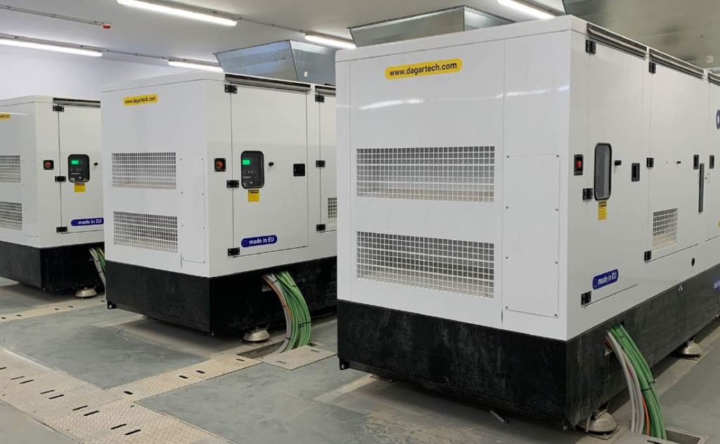 noticias maquinaria Dagartech garantiza el suministro eléctrico en Portugal
