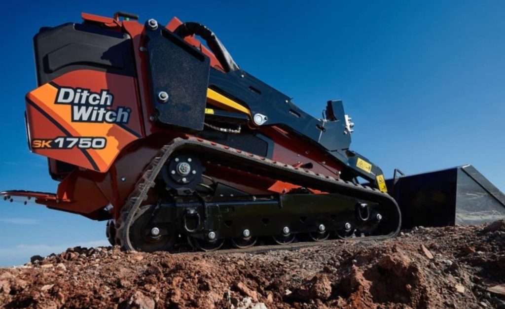noticias maquinaria El revolucionario sistema TriTraxTM en el nuevo SK1750 de Ditch Witch
