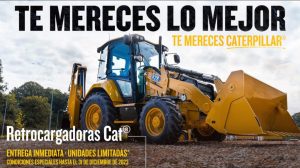 noticias maquinaria Finanzauto dispone ya de las nuevas retrocargadoras Cat