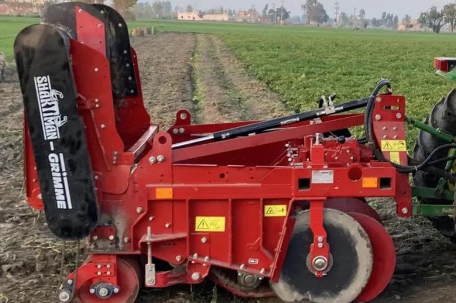 noticias maquinaria GRIMME presenta la nueva hileradora montada SGRW 200