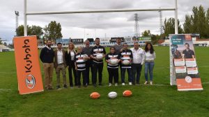noticias maquinaria Kubota España patrocinador principal del equipo de rugby ‘El Salvador Inclusivo’