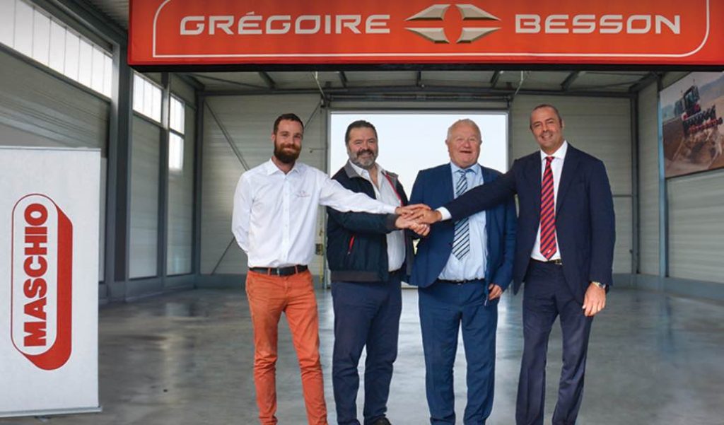 noticias maquinaria Maschio Gaspardo y Grégoire Besson se asocian
