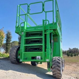 noticias maquinaria Mecaplús presenta la nueva plataforma de tijera T12SL AUTONIVELANTE