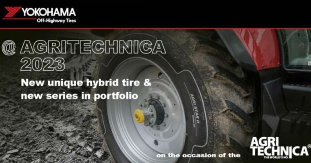 noticias maquinaria Neumáticos todoterreno Yokohama en Agritechnica 2023