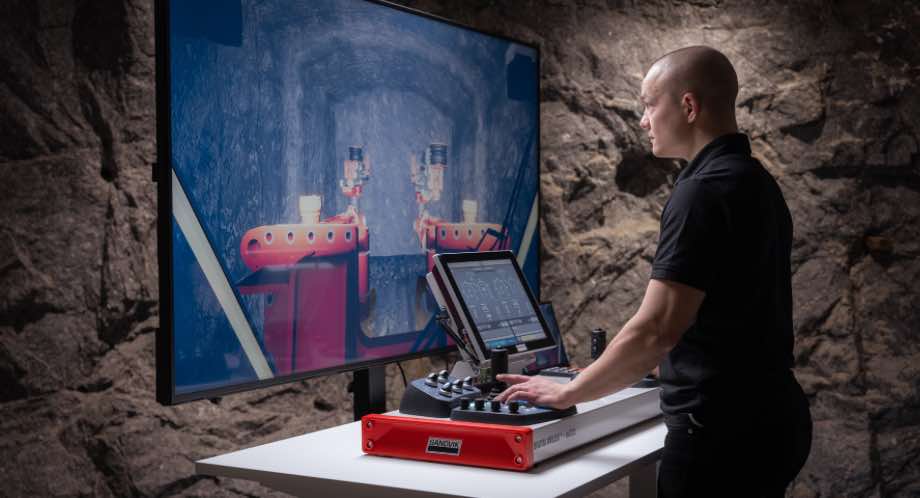 noticias maquinaria Sandvik Mining and Rock Solutions presenta dos nuevos simuladores para perforadoras