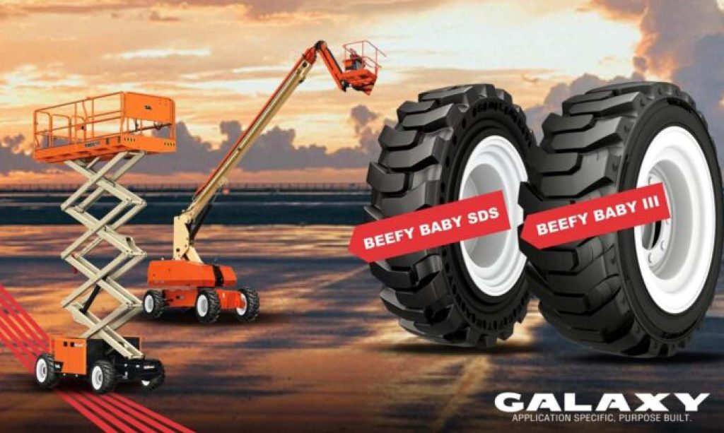 noticias maquinaria Yokohama Off-Highway Tires presenta el Galaxy Beefy Baby III para AWP
