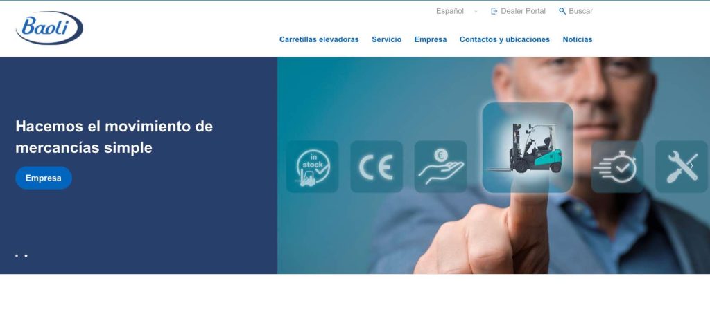 noticias maquinaria Baoli renueva su imagen con una nueva línea