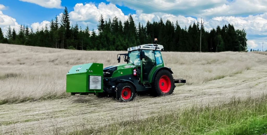noticias maquinaria Blue World Technologies eAGCO Power Fendt