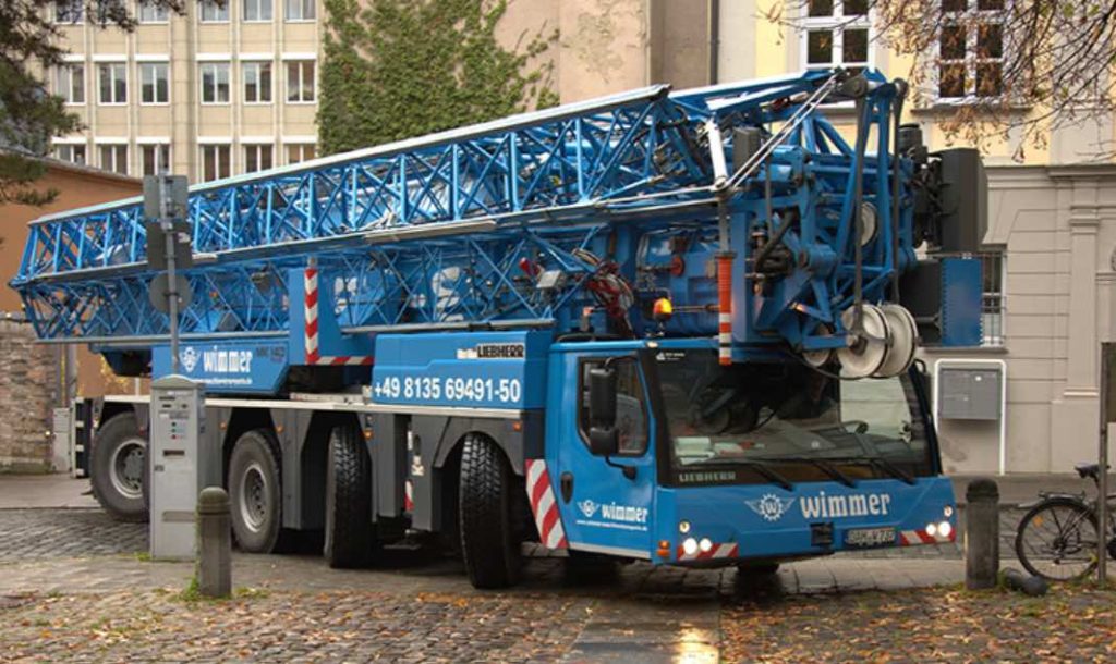 noticias maquinaria Funcionamiento económico con las grúas móviles Liebherr