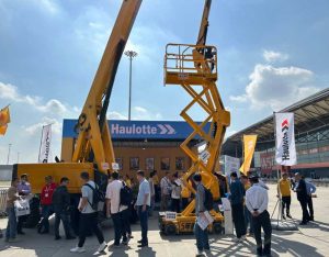noticias maquinaria Haulotte China se presentó en APEX ASIA