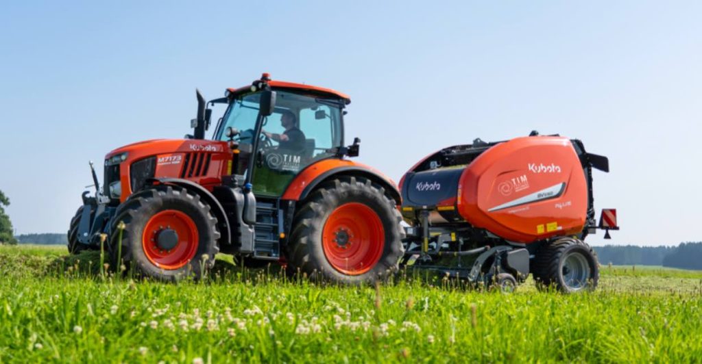 noticias maquinaria Las rotoempacadoras Kubota con funcionalidades ampliadas TIM