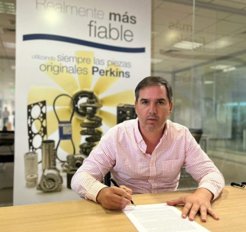 noticias maquinaria Perkins designa a H. Petersen, distribuidor en Uruguay