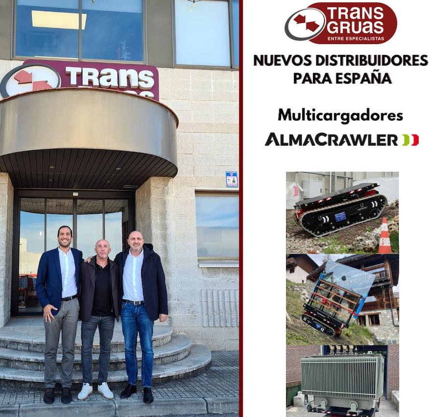 noticias maquinaria Transgrúas firma un acuerdo de distribución en España de Almac