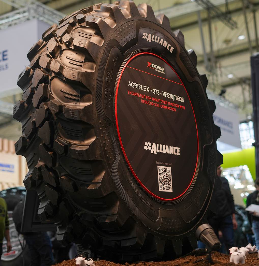 noticias maquinaria Yokohama Off-Highway Tires Alliance Agriflex+ 373