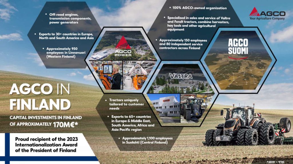 noticias maquinaria agco valtra Internacionalización