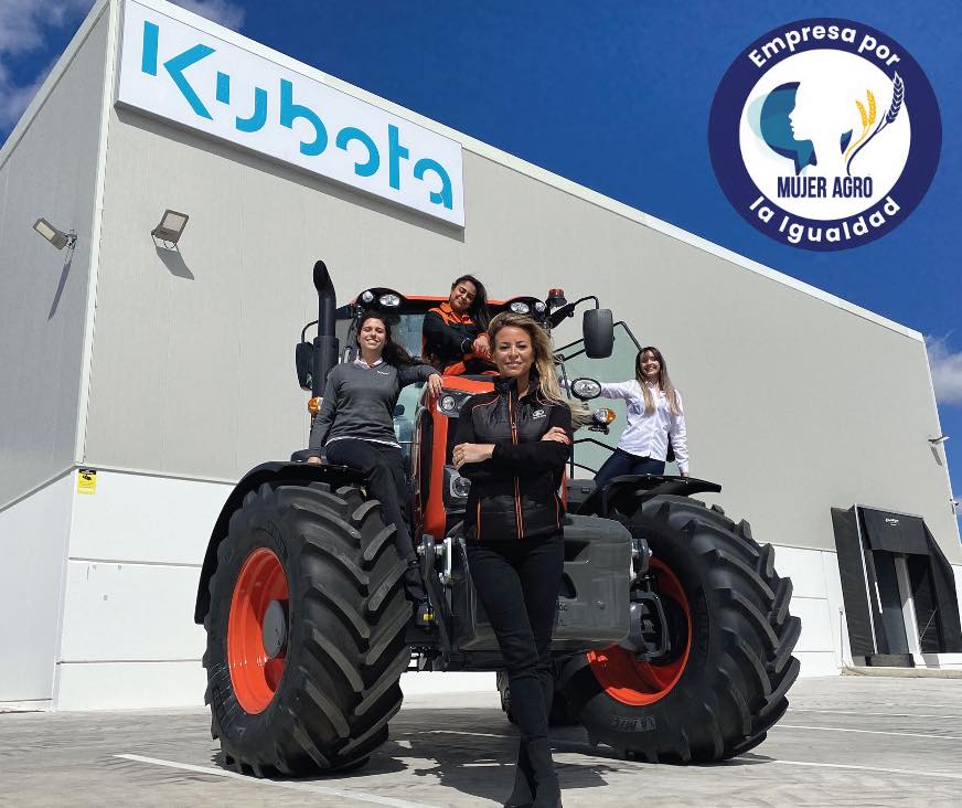 noticias maquinaria kubota mujer