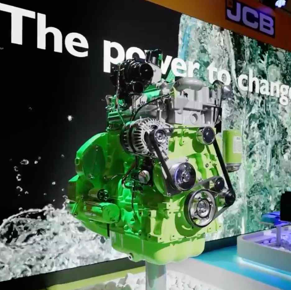 noticias maquinaria tecnología de hidrógeno de JCB debuta en Agritechnica