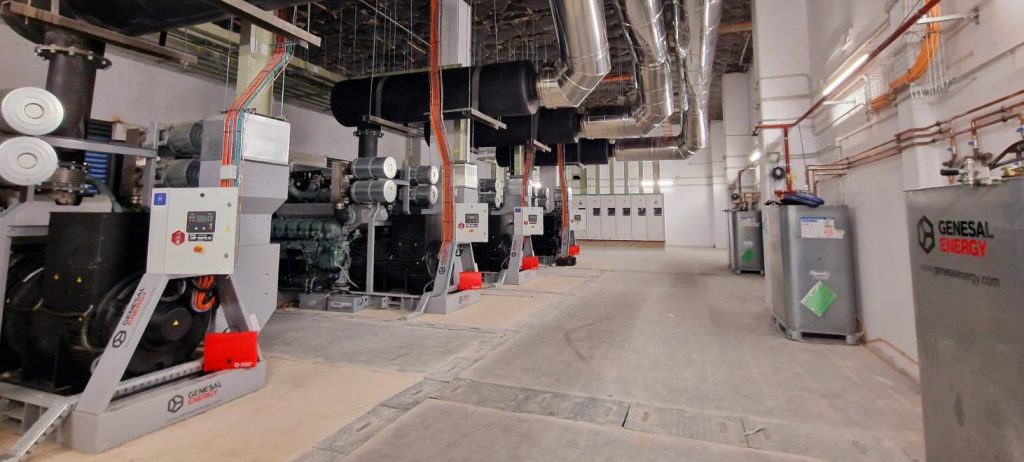 noticias maquinaria Genesal Energy suministra energía de respaldo al Hospital 12 de Octubre