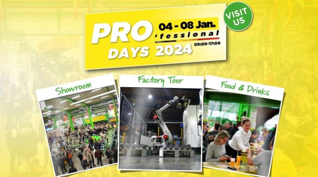 noticias maquinaria Joskin prepara sus PRO DAYS JOSKIN
